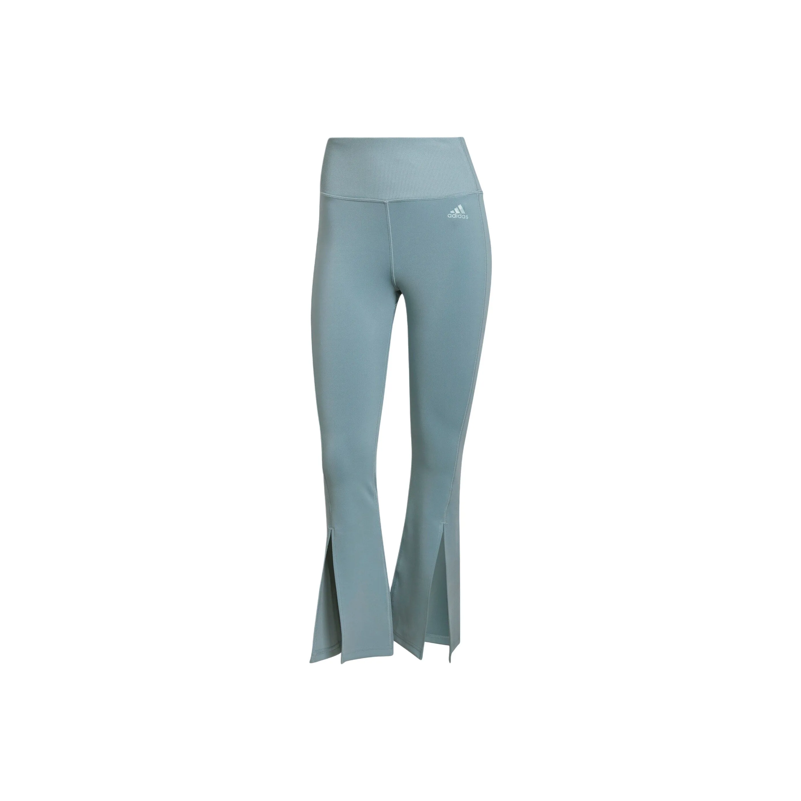 Adidas AEROREADY W FLARED PT Casual Shorts Women's Light Blue