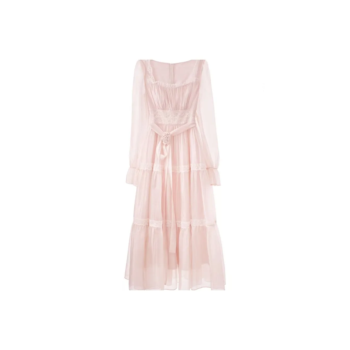 Incolore Long Sleeved Dress Women's Pink