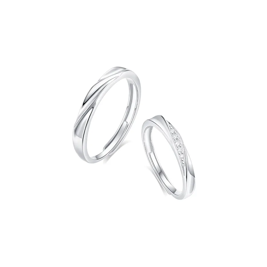 SHK Copper Alloy Zircon Ring Unisex SHK Медный Сплав Циркон Кольцо Унисекс