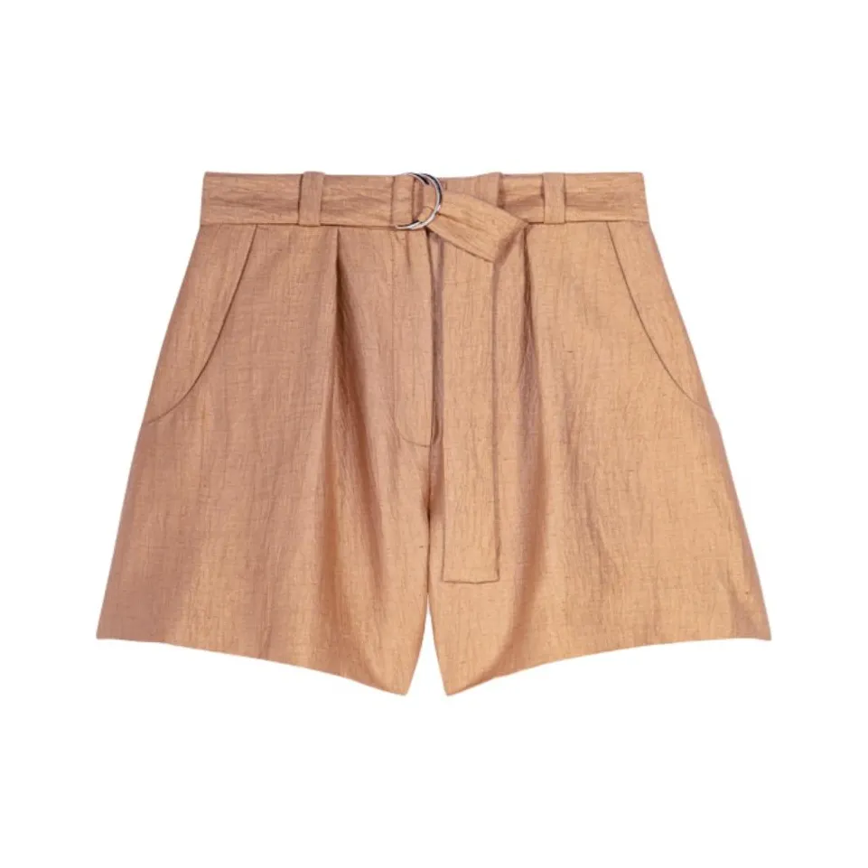 Maje Повседневные шорты женские коричневые