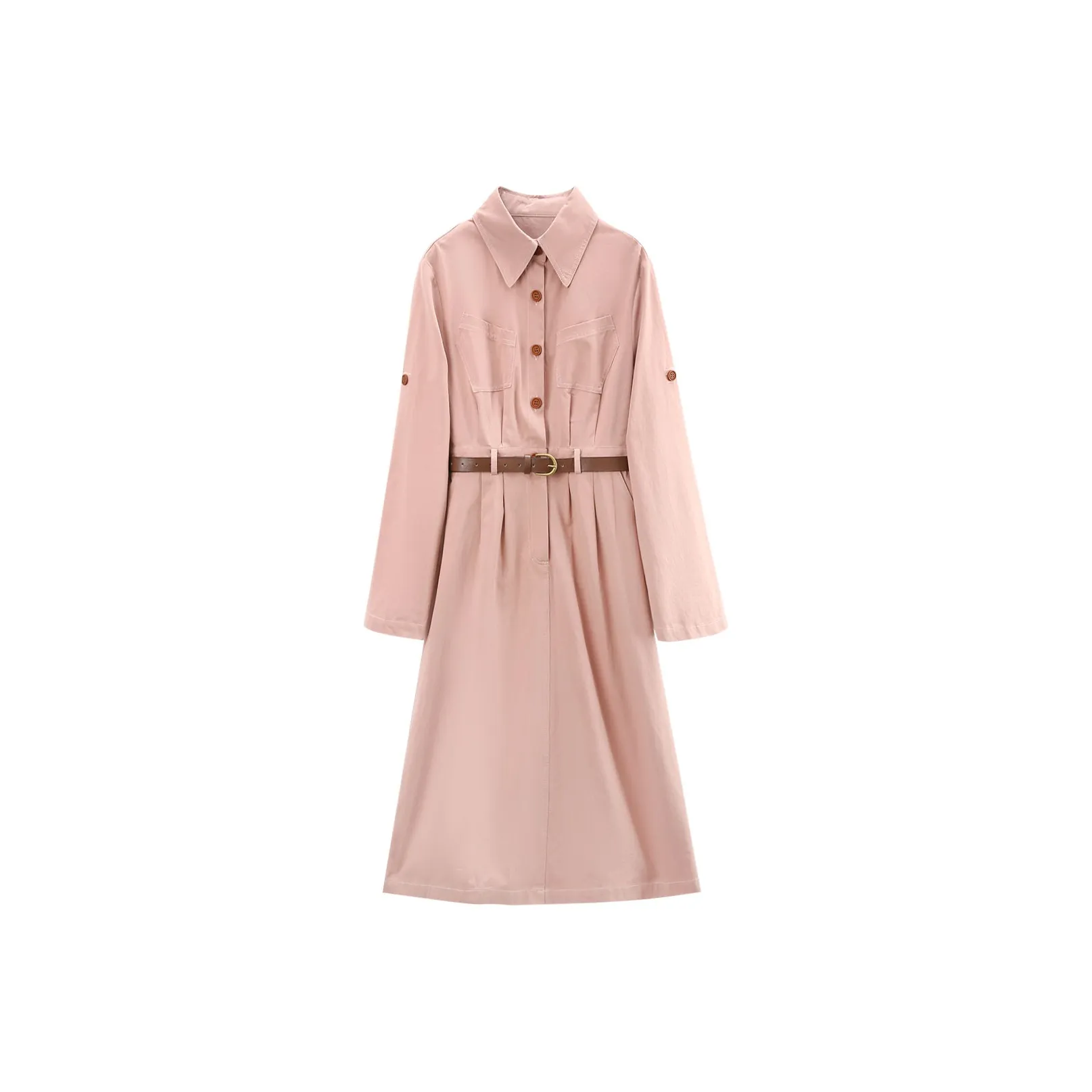 A Paradise For Awakening Long Sleeved Dress Women's Pink