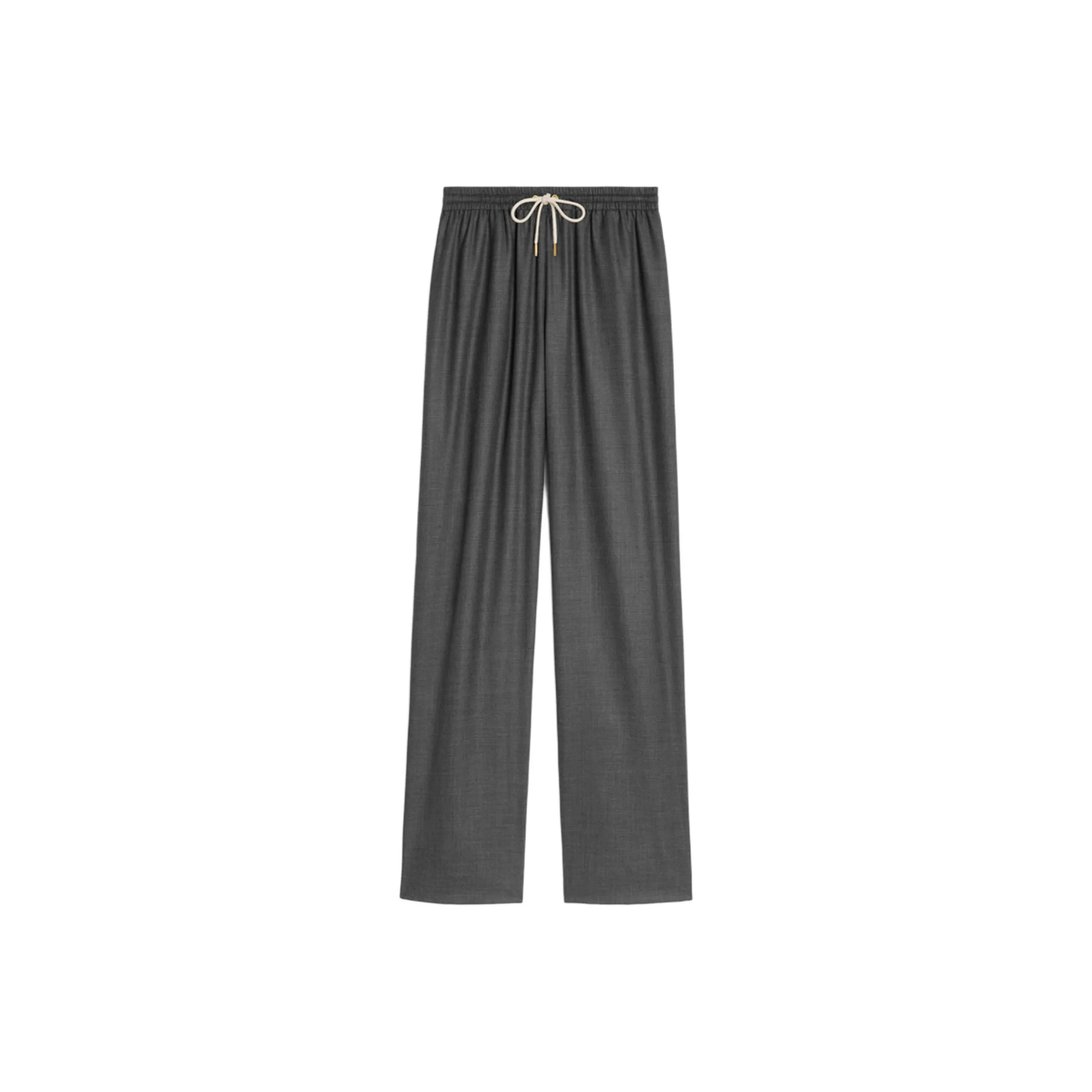 CELINE Knitted Sweatpants Women's Gray Black