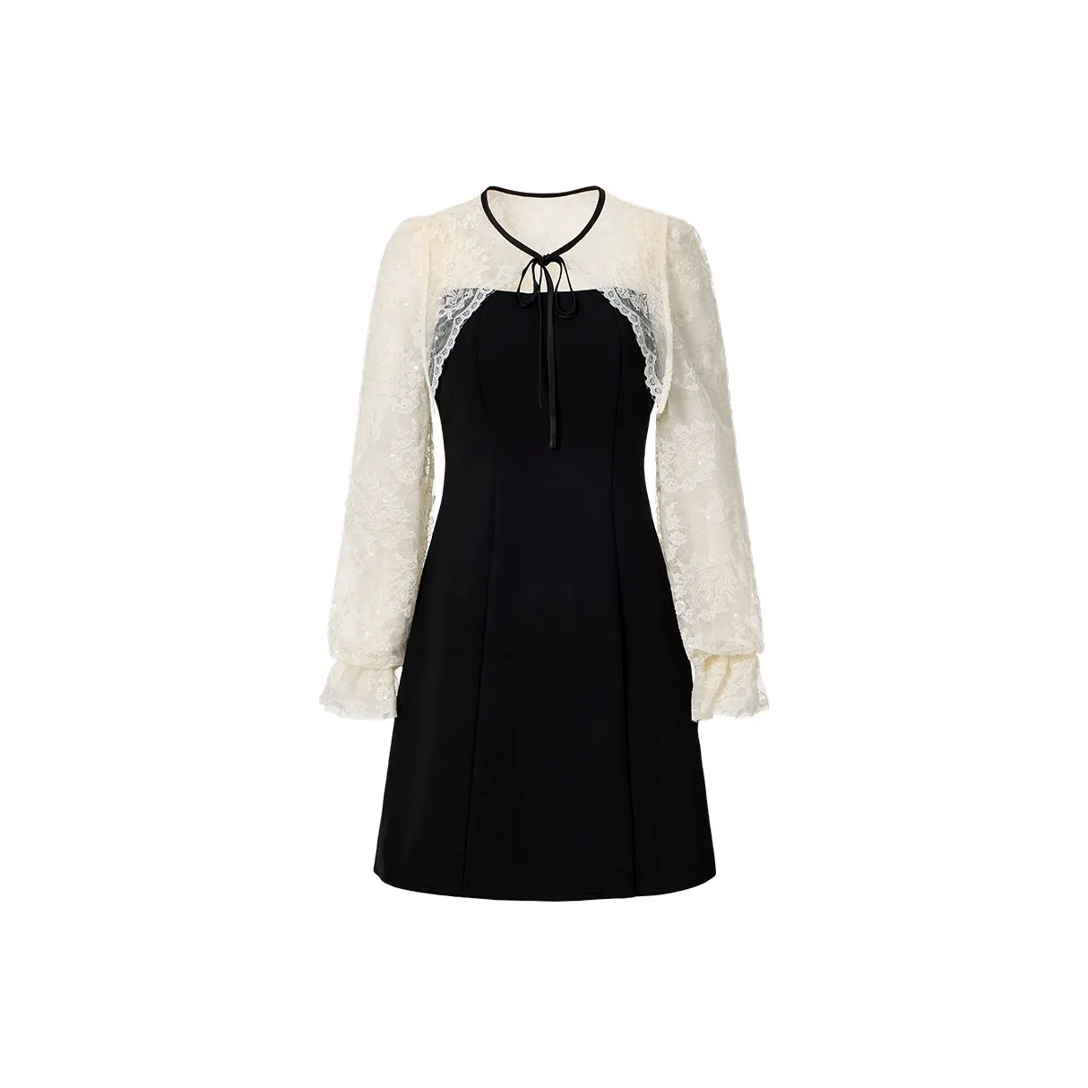 TAMMY TANGS Long Sleeved Dress Women's Black