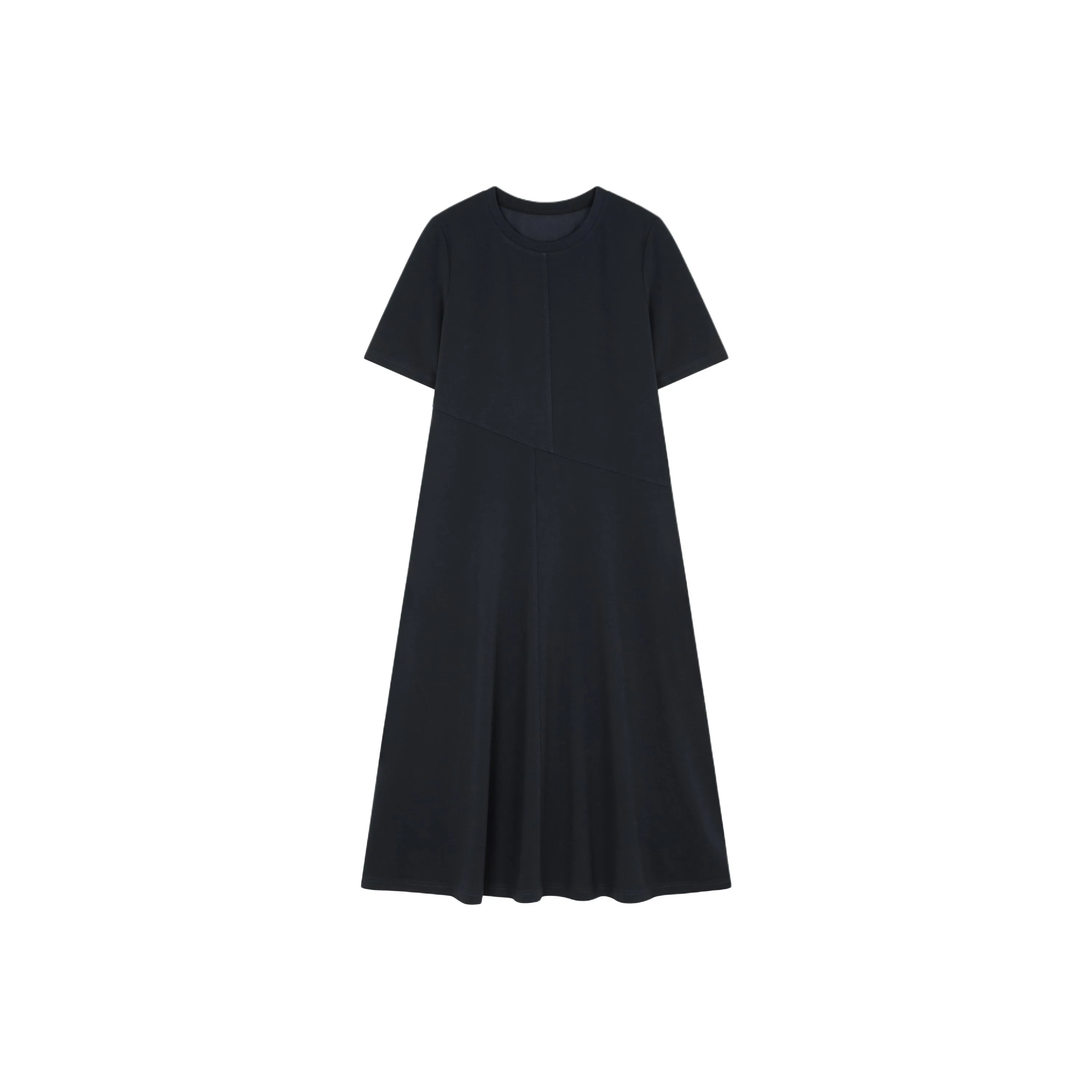 XWI Короткий рукав Платье Женское Темно-синий