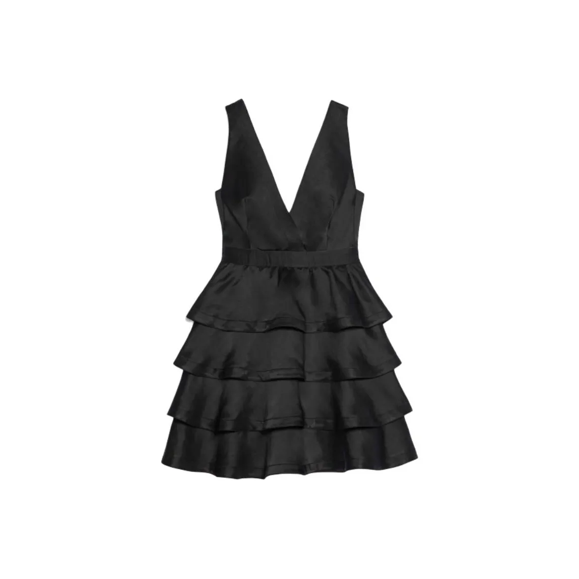 Sandro Без рукавов Платье Женское Черное