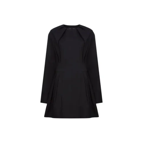 PROENZA SCHOULER Black Женские Длинные Платья с Рукавами