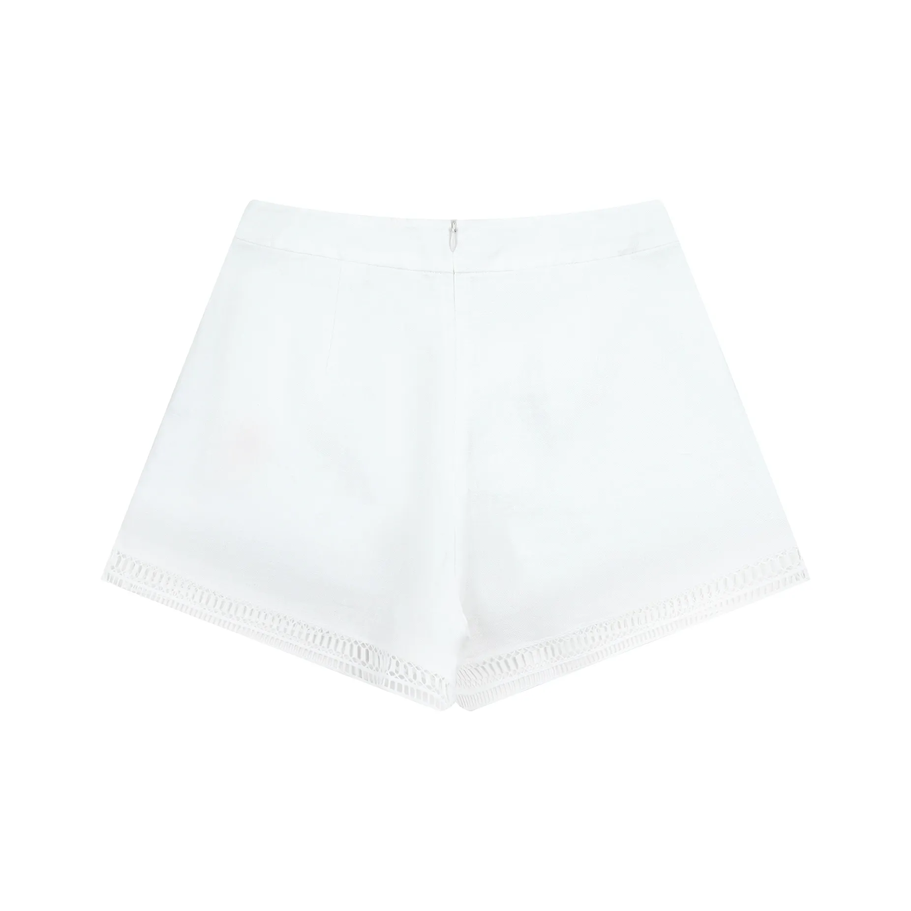 FAIRFAFO Casual Shorts Women's White