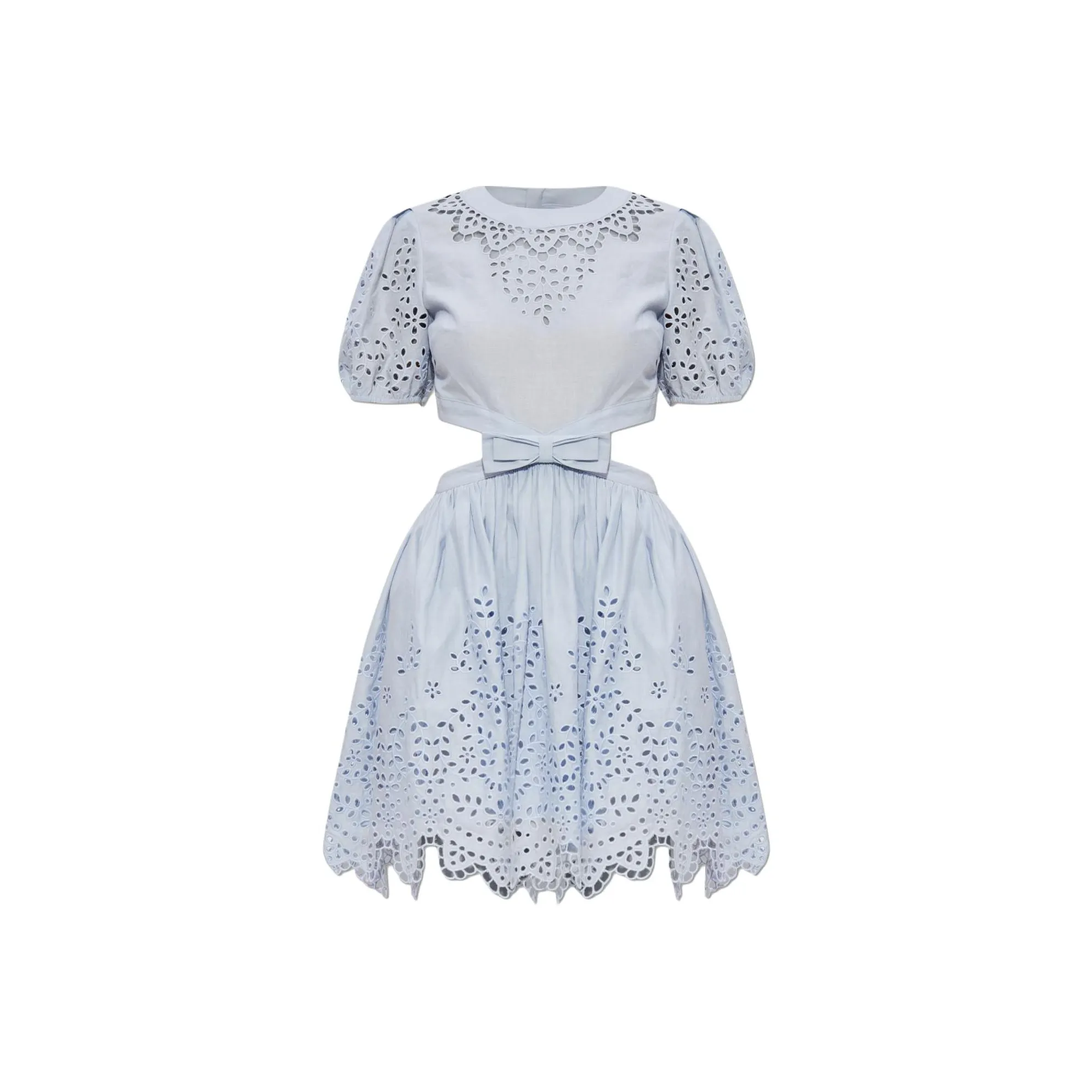 Self portrait Linen cotton Dress