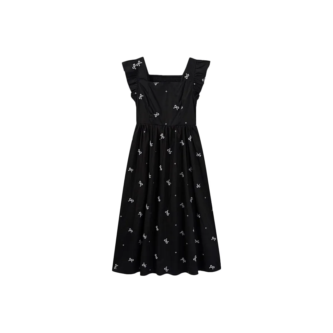 AURORA MUSE Short Sleeved Dress Women's Black