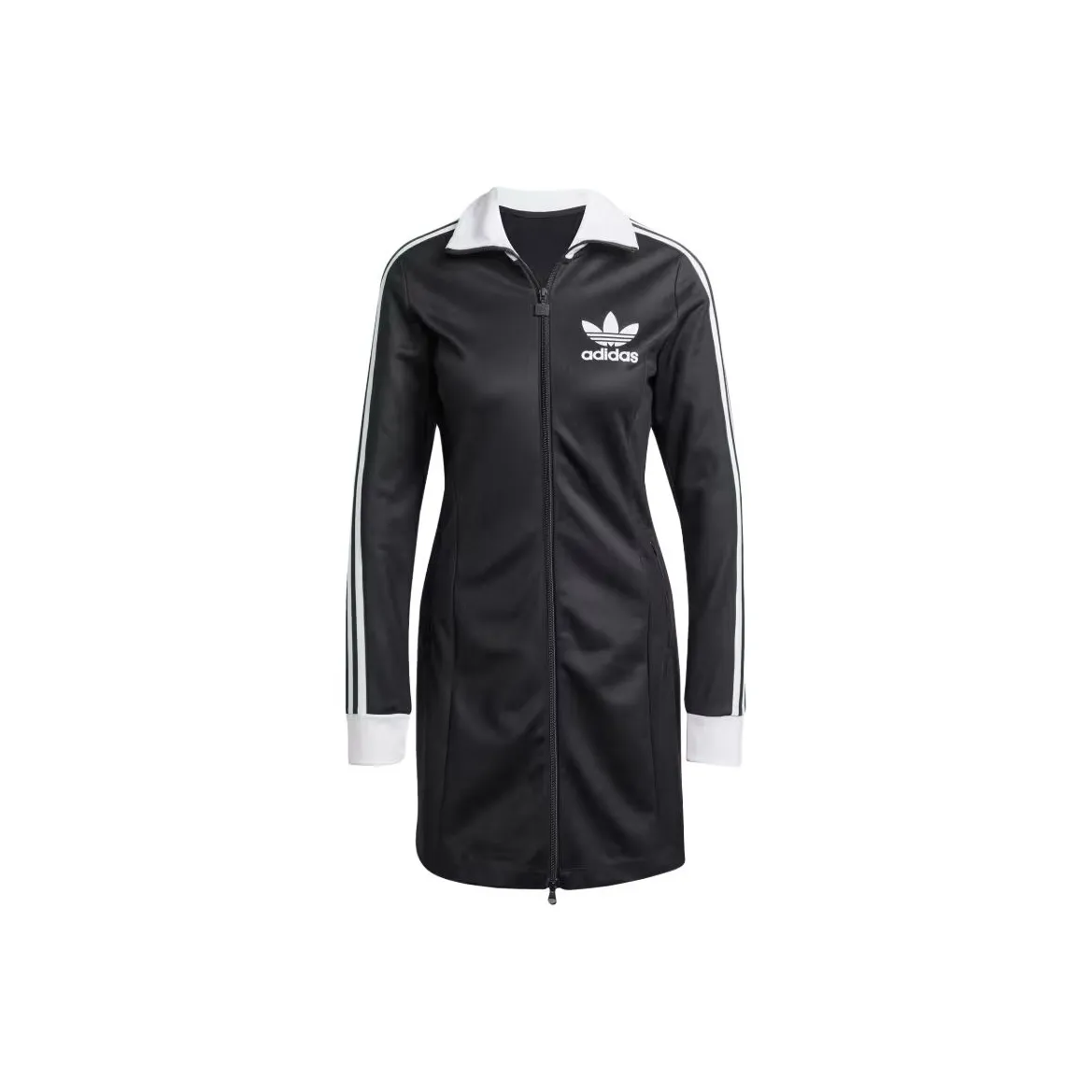 Adidas Originals ADICOLOR 3 STRIPES Long Sleeved Dress Women's Black