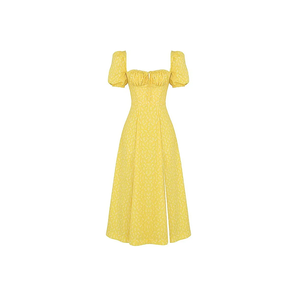 HOUSE OF CB Short Sleeved Dress Women's Yellow