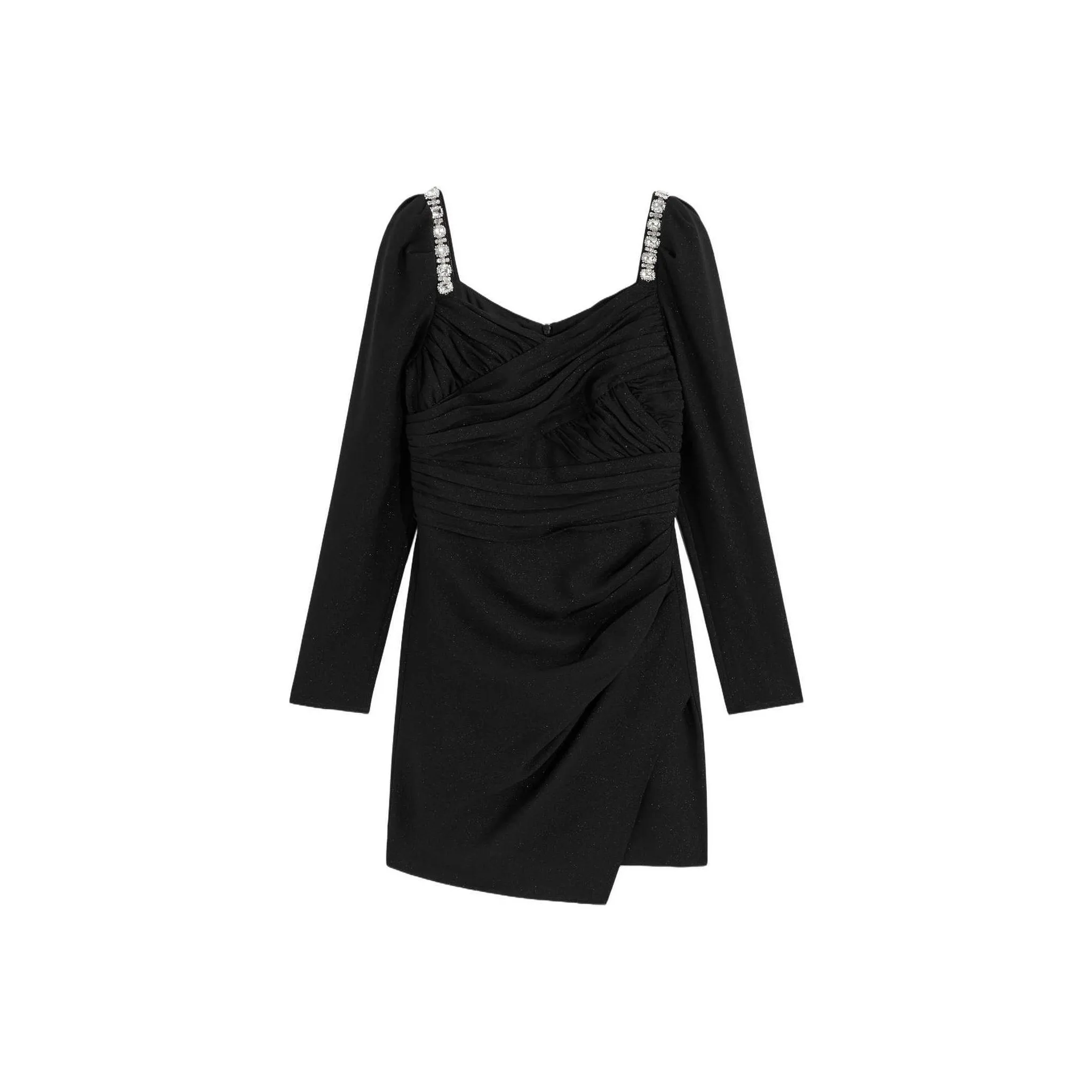 Bebe FW24 Long Sleeved Dresses Women's Black