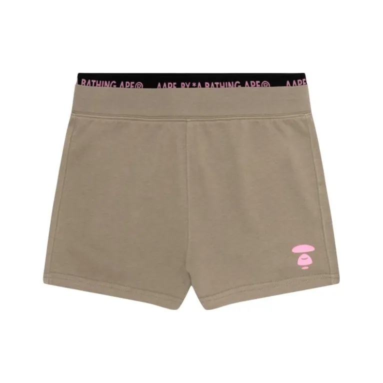 Aape Повседневные шорты женские коричневые