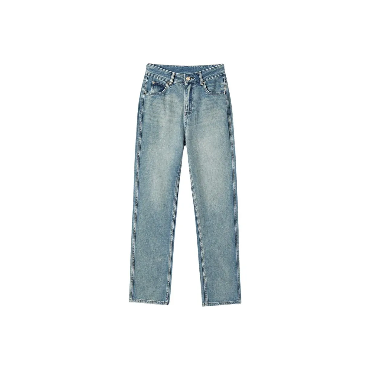 EICHITOO Джинсы Женские Деним Синий