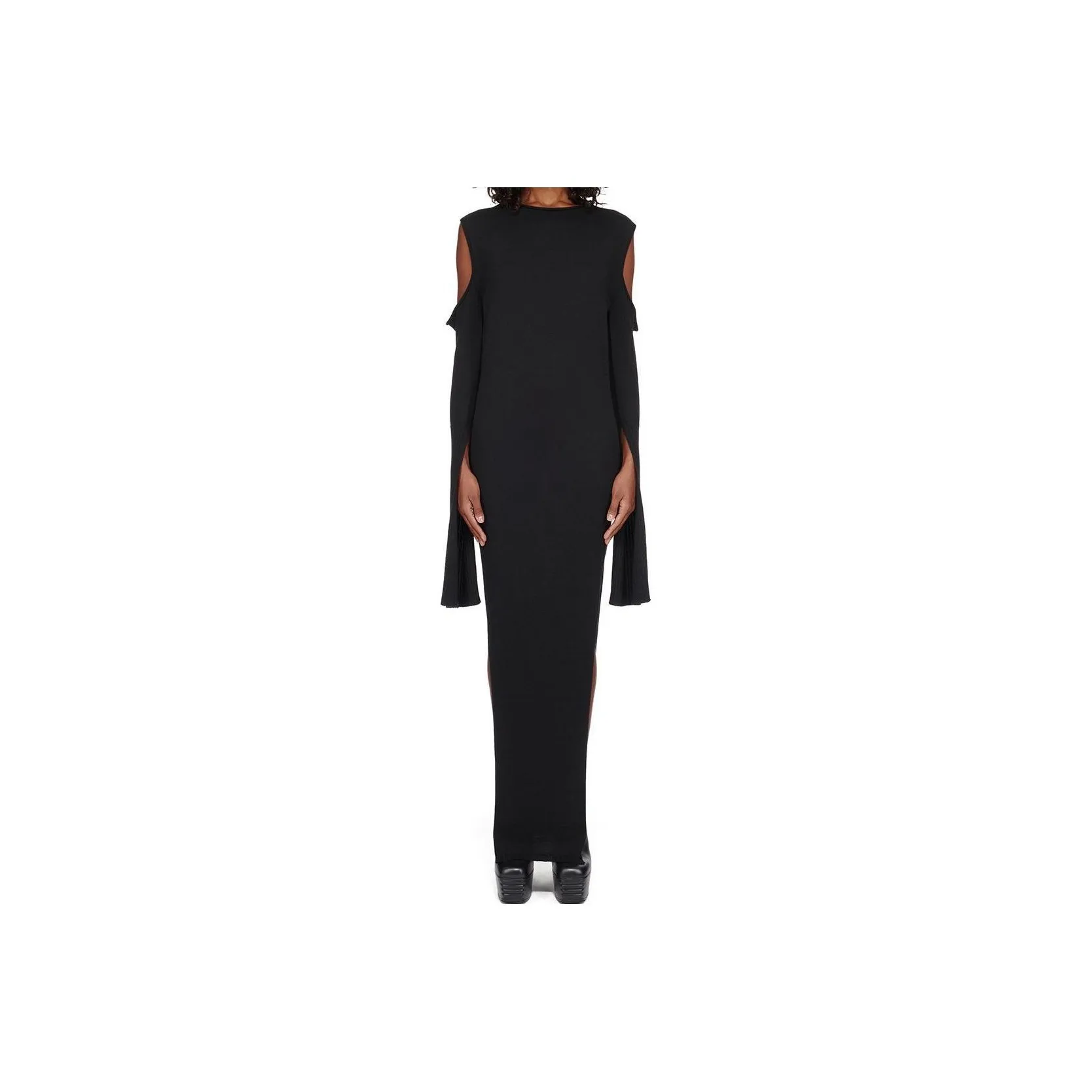 RICK OWENS Long Sleeved Dresses Women's Black