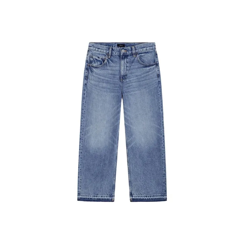 THEORY Mid-rise Wide-leg Jeans