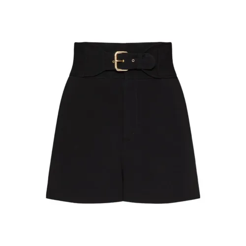 RED VALENTINO Черные Женские Повседневные шорты