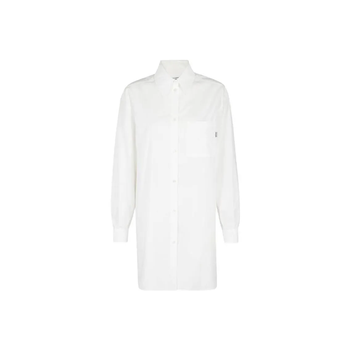 MOSCHINO Jeans Curved Hem Mini Shirt Dress