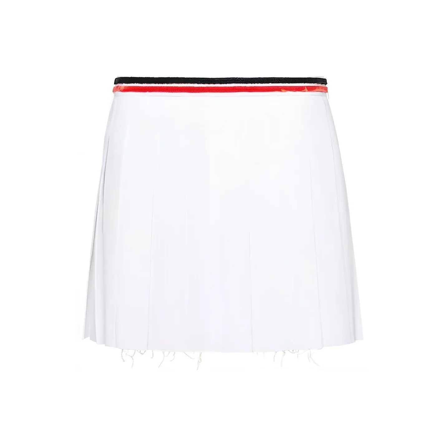 MIU MIU SS22 Повседневные короткие юбки Женские Белые