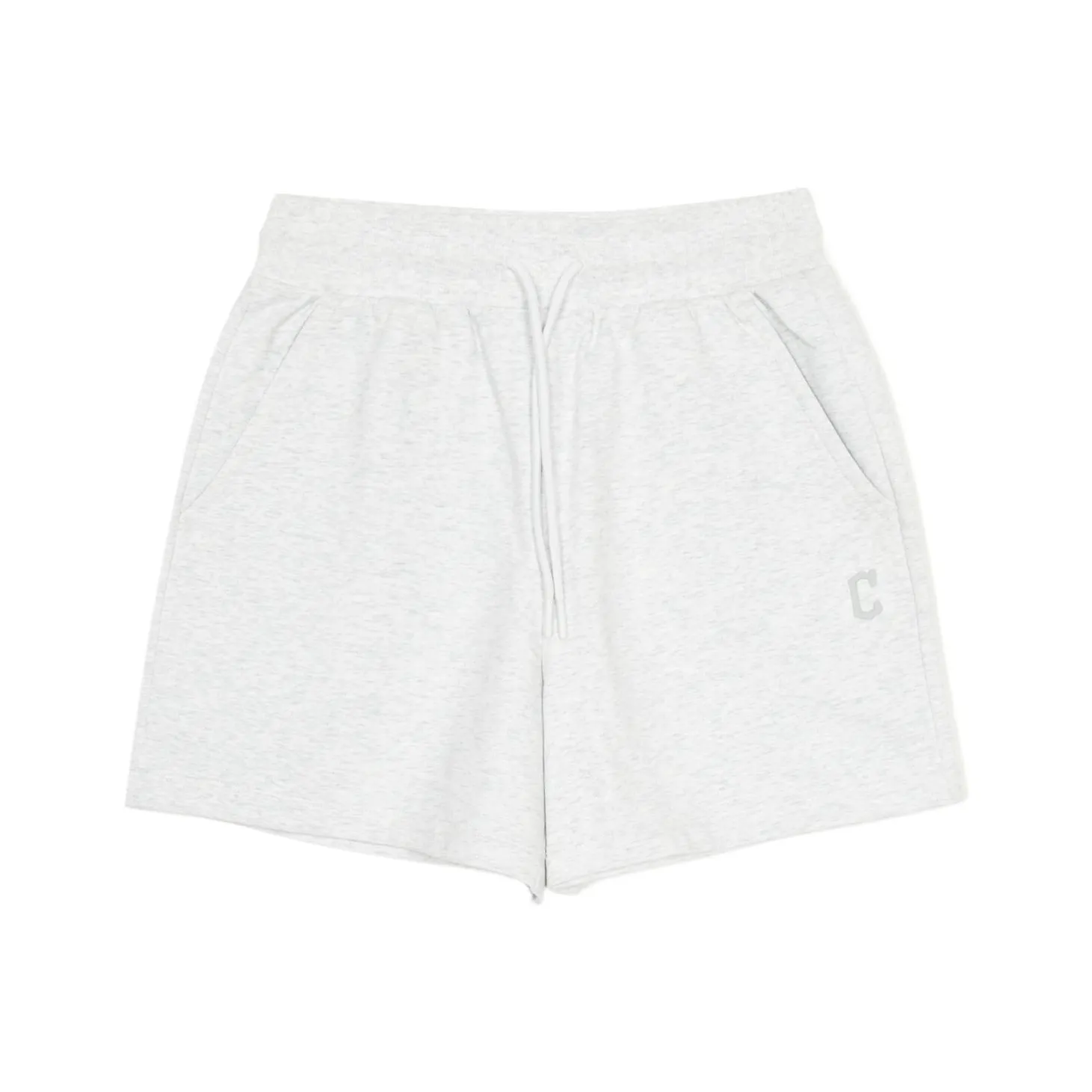 MLB Pants Cleveland Guardians Cleveland Indians Team Casual Shorts Women's Gray