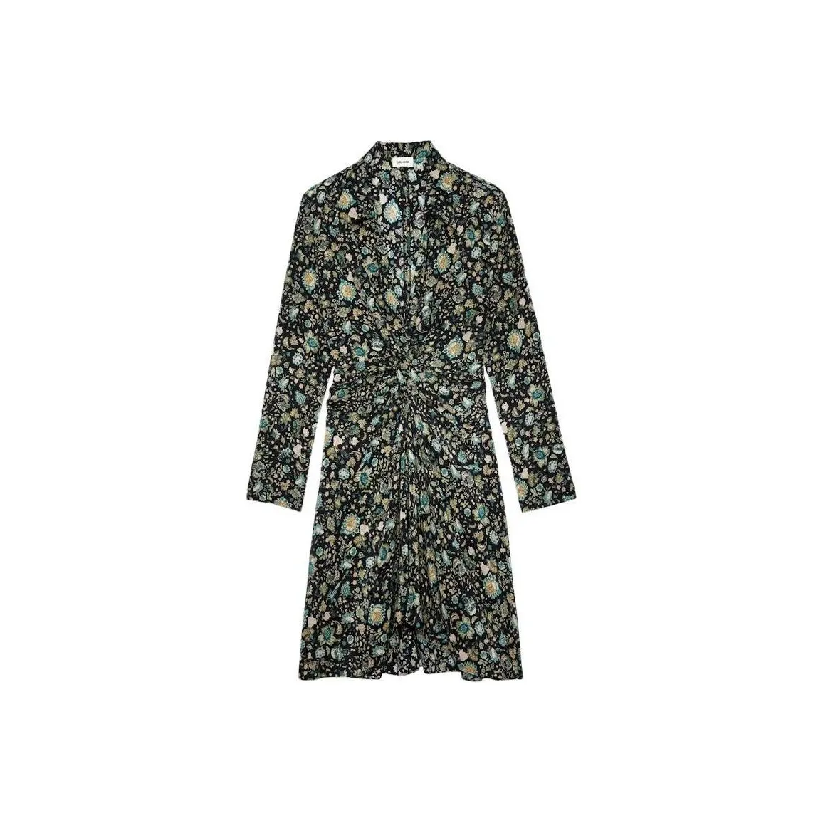 Zadig&Voltaire Rozo Floral print Silk Dress