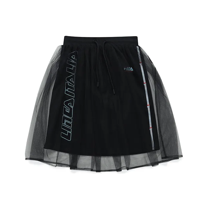 FILA FUSION Casual Short Skirts Women's Pitch Black
