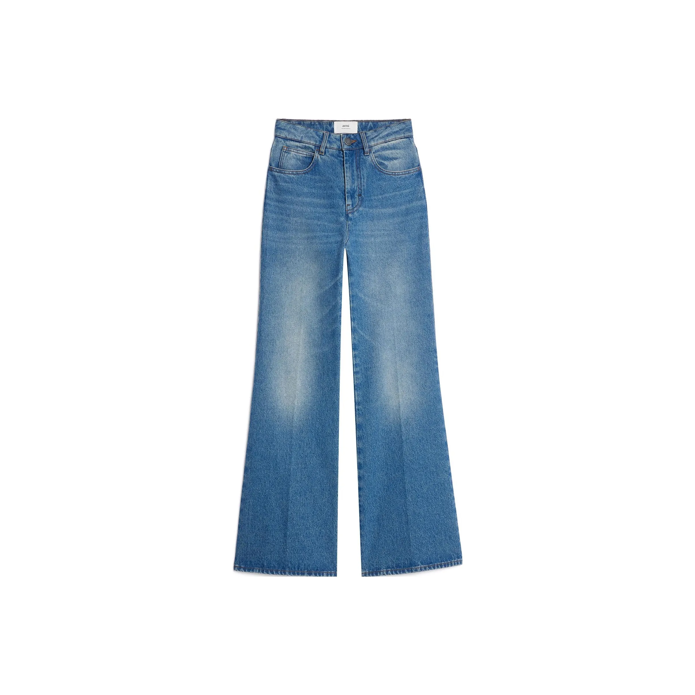 AMIPARIS Gradient Effect Flared Jeans