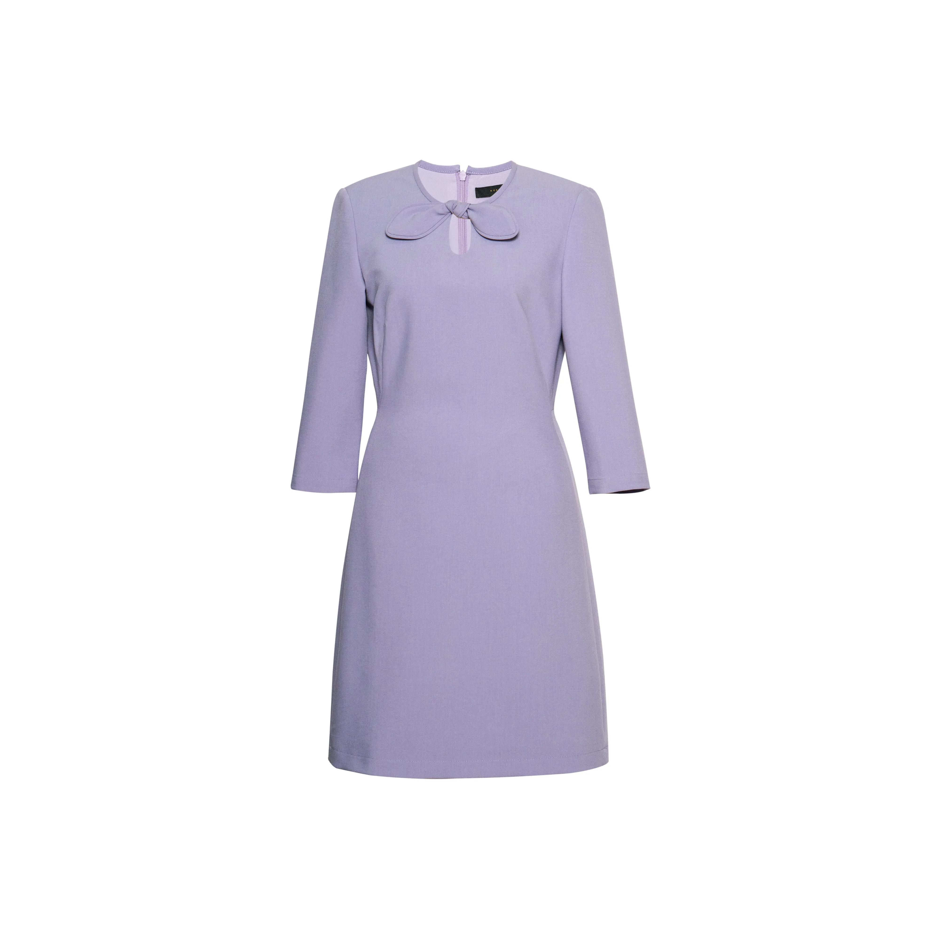 ROEYSHOUSE Длинное платье с длинными рукавами женское Таро фиолетовый