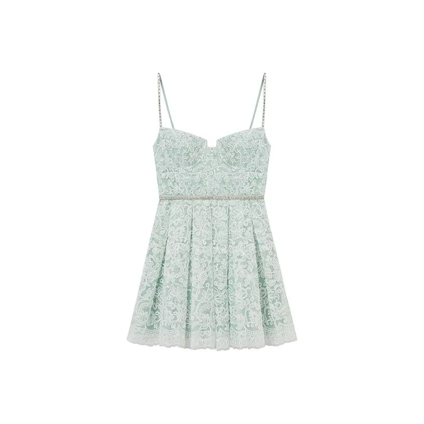 Self portrait Cord Laced Mini Dress