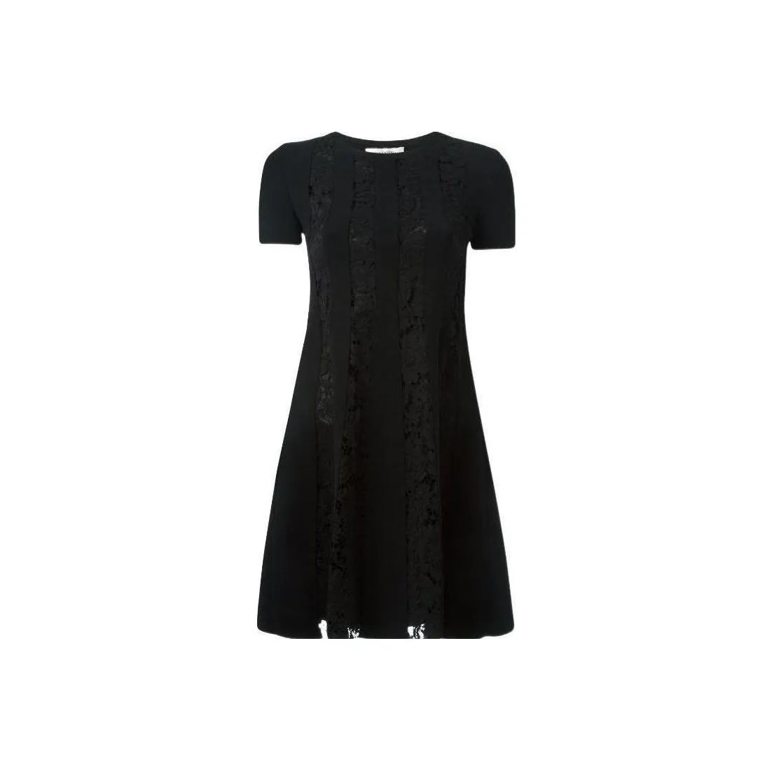 Valentino Short Sleeved Dresses Women's Black