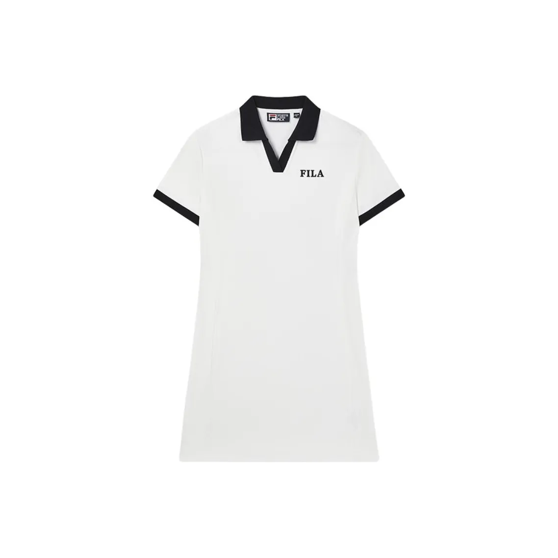 FILA ORIGINALE Short Sleeved Dress Women's Fresh Ivory