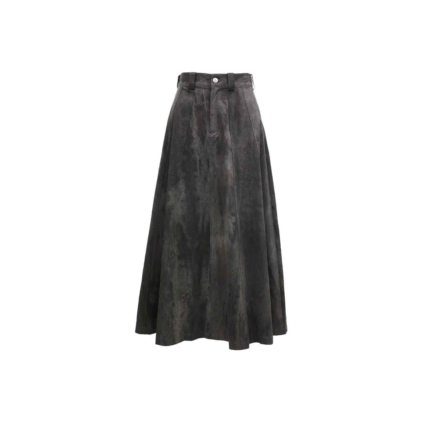 ONLY Denim Long Skirt Women's HOK Donna Light Gray Print ONLY Деним Длинная Юбка Женская HOK Donna Светло-Серый С принтом