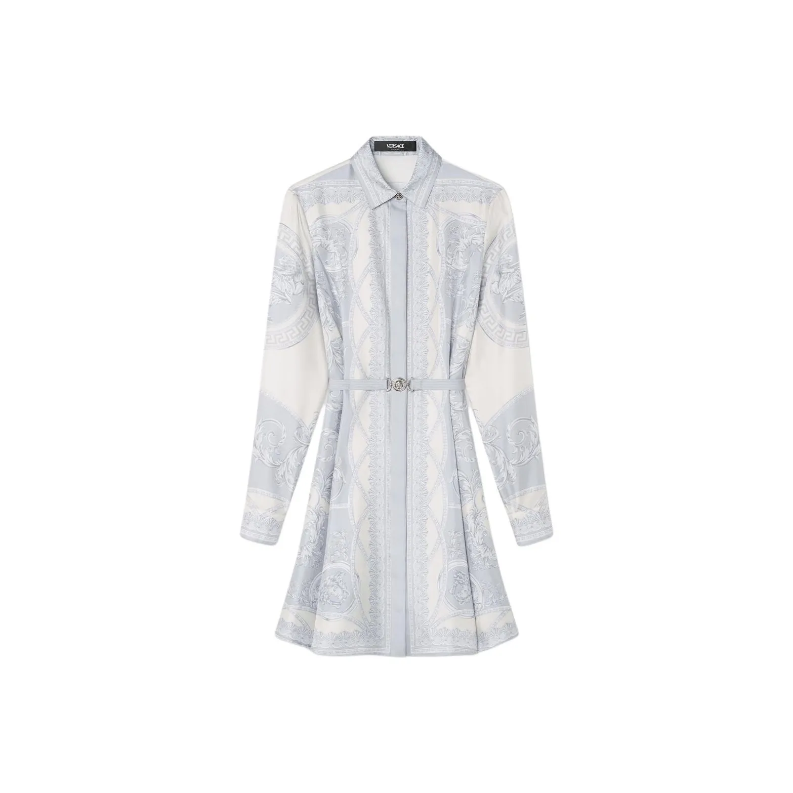 VERSACE La Coupe Des Dieux Mini Shirt Dress