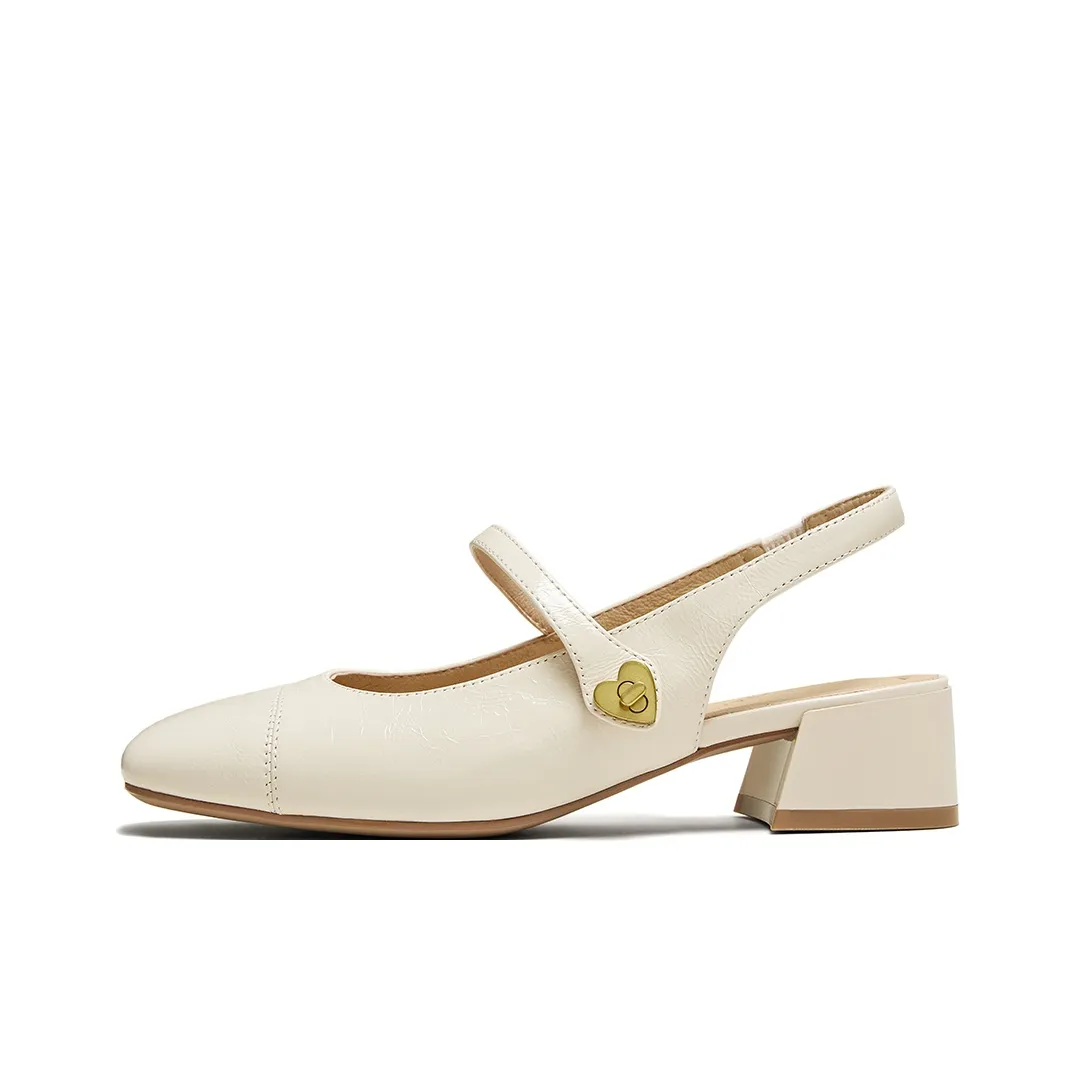 PT'SON Грубый каблук Высокие каблуки Женские