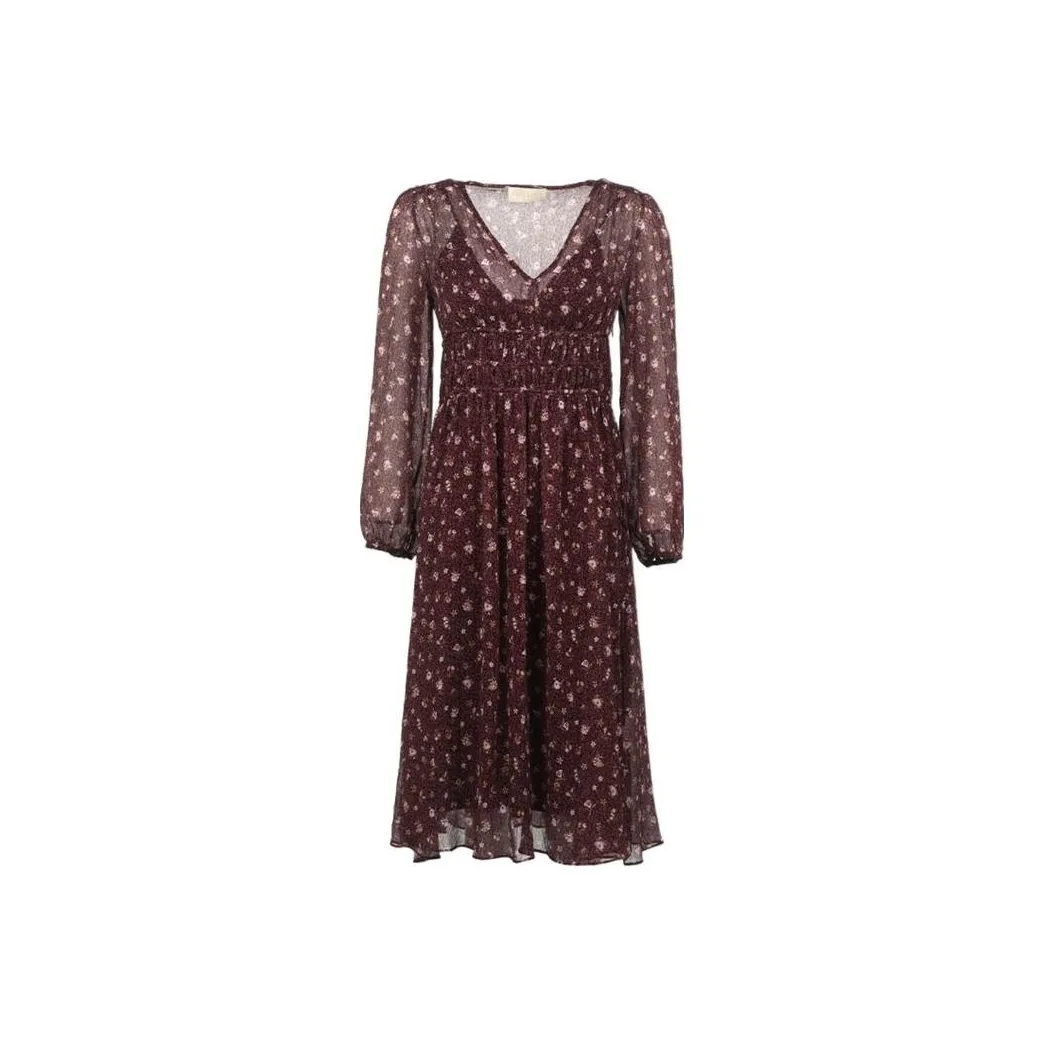 I BLUES Long Sleeved Dresses Women's Brown