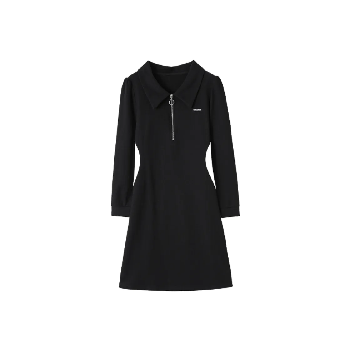 Mo Han Yi Mei Long Sleeved Dresses Women's Black