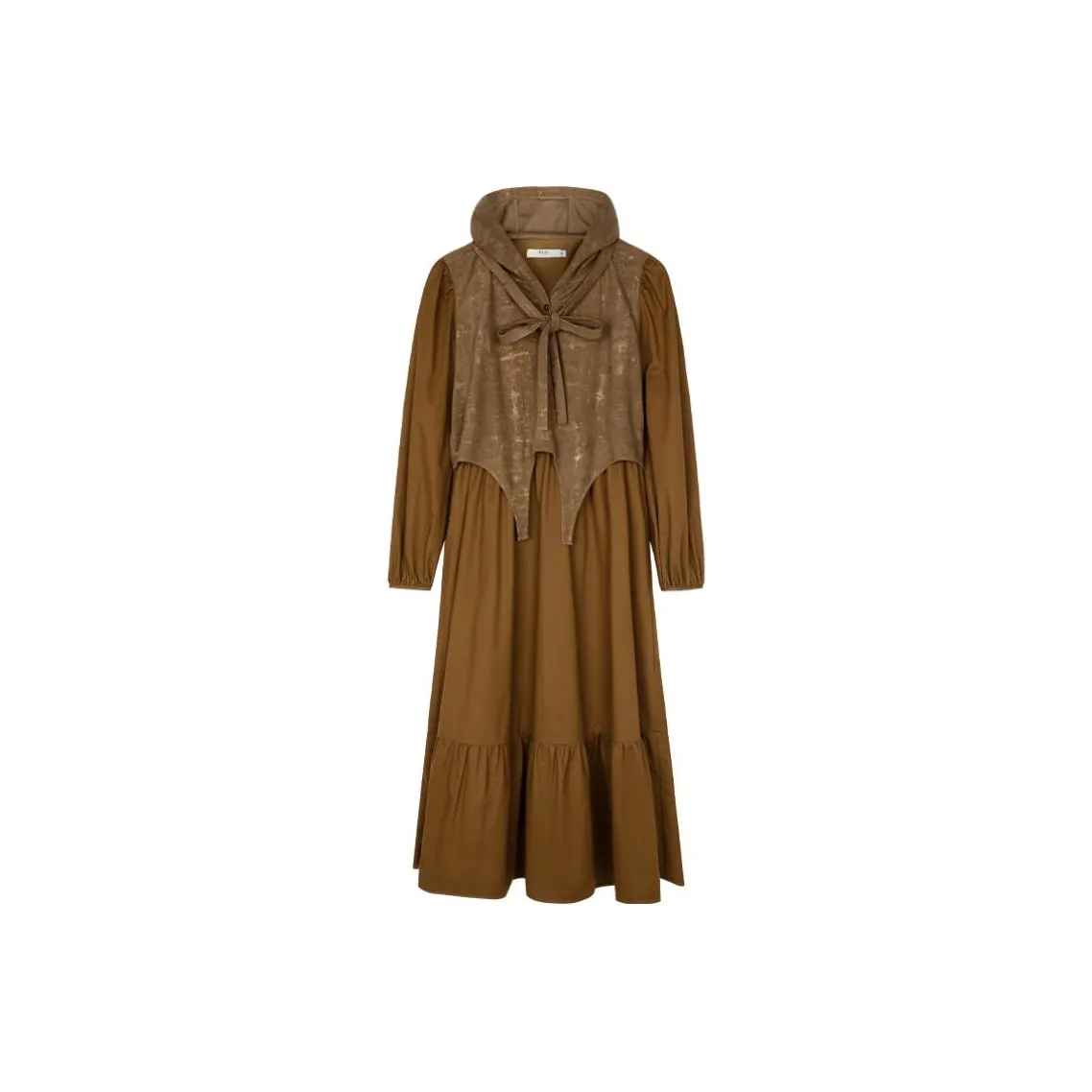 IT'Real Elegant Women's Dresses Платье Женское Светло-Кофейное