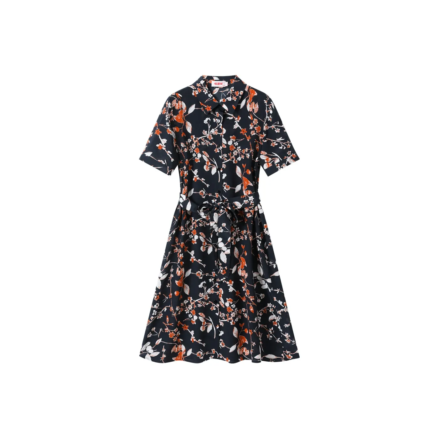 H YXIANG Короткое платье с короткими рукавами женское сливово-красного цвета