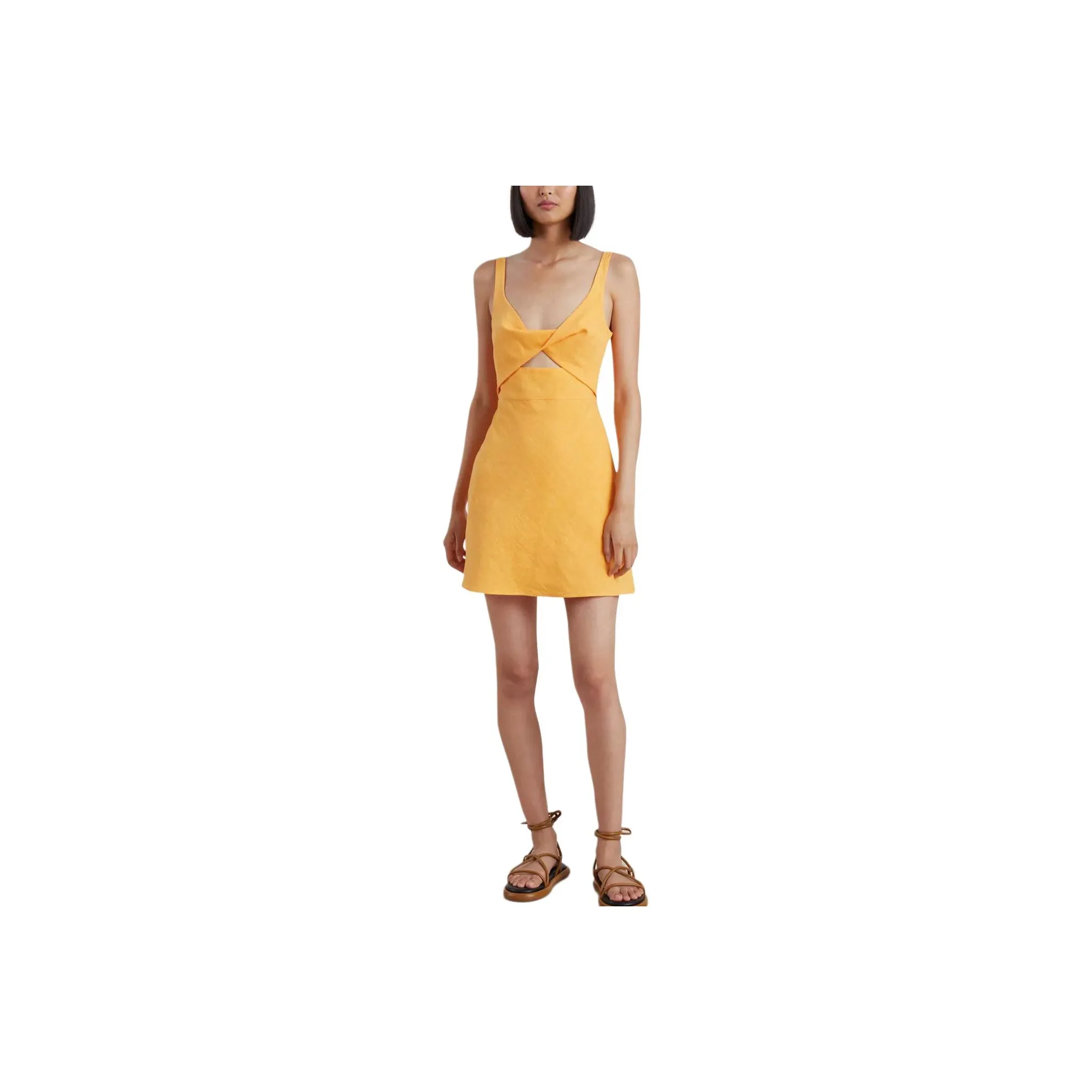 BEC+BRIDGE Nala One shoulder Midi Dress