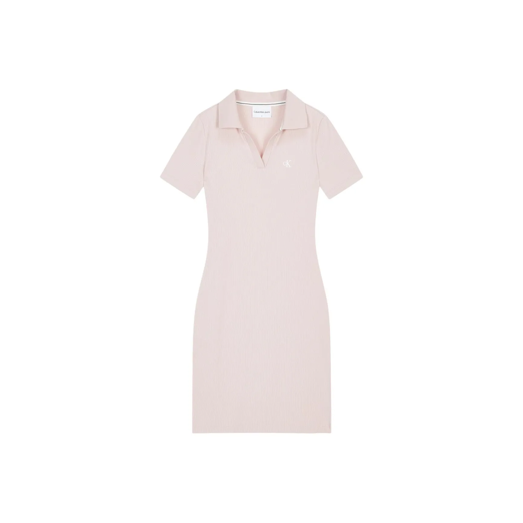 CALVIN KLEIN Short Sleeved Dresses Women's Pink
