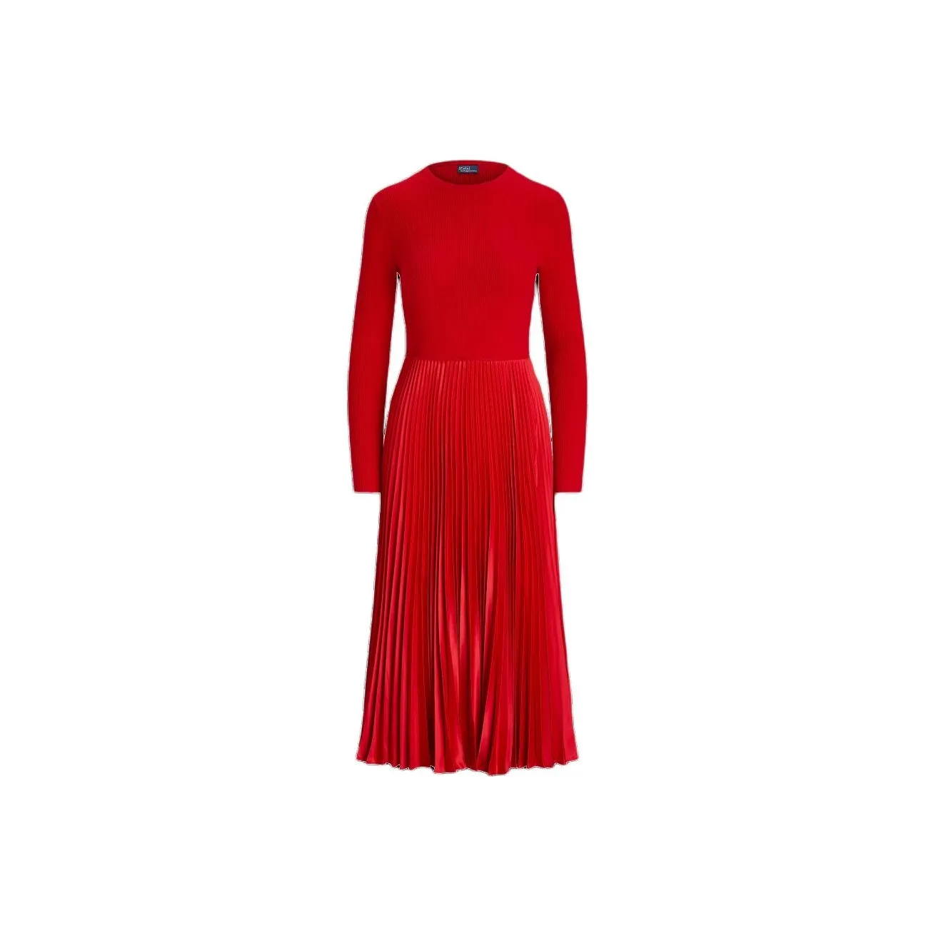 Polo Ralph Lauren Long-sleeve Midi Dress