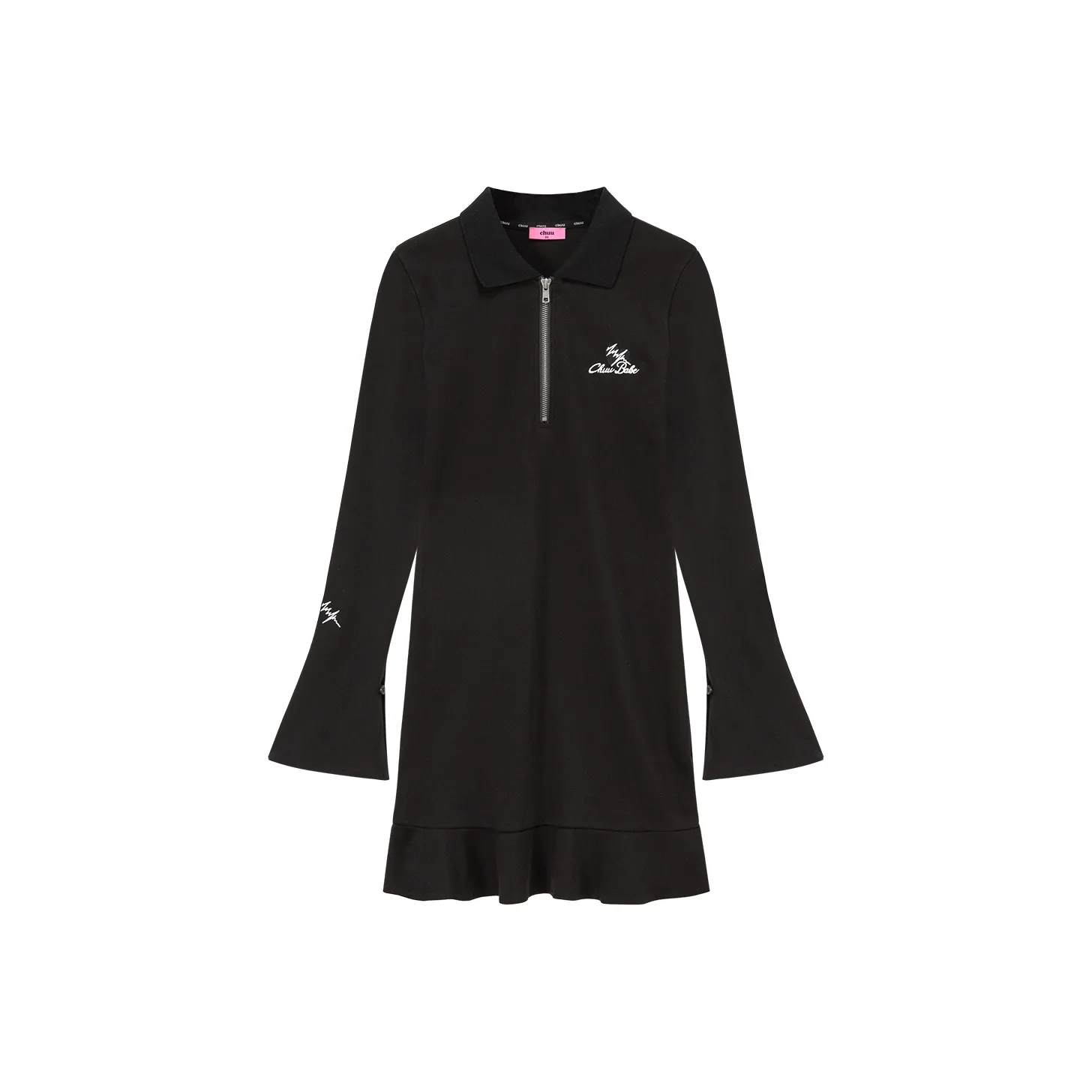 CHUU Long Sleeved Dresses Women's Black