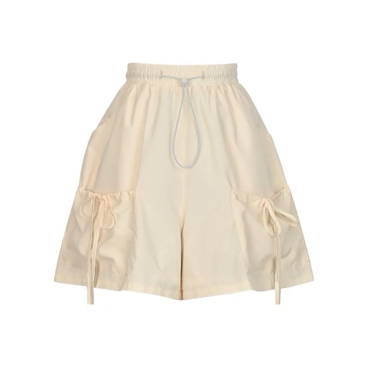 Snbl Абрикос Женские Повседневные шорты