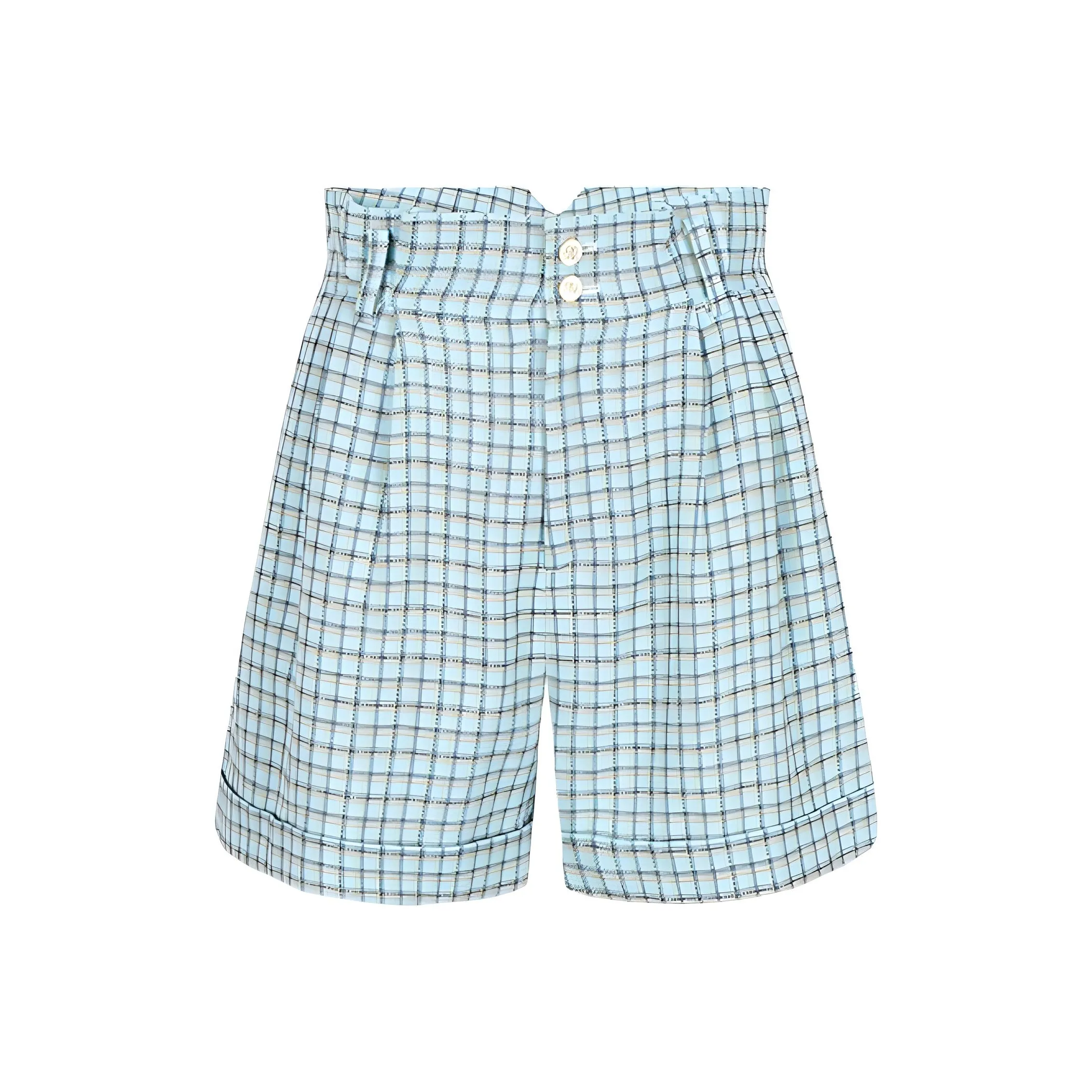 DEGAIA Повседневные шорты женские зеленые