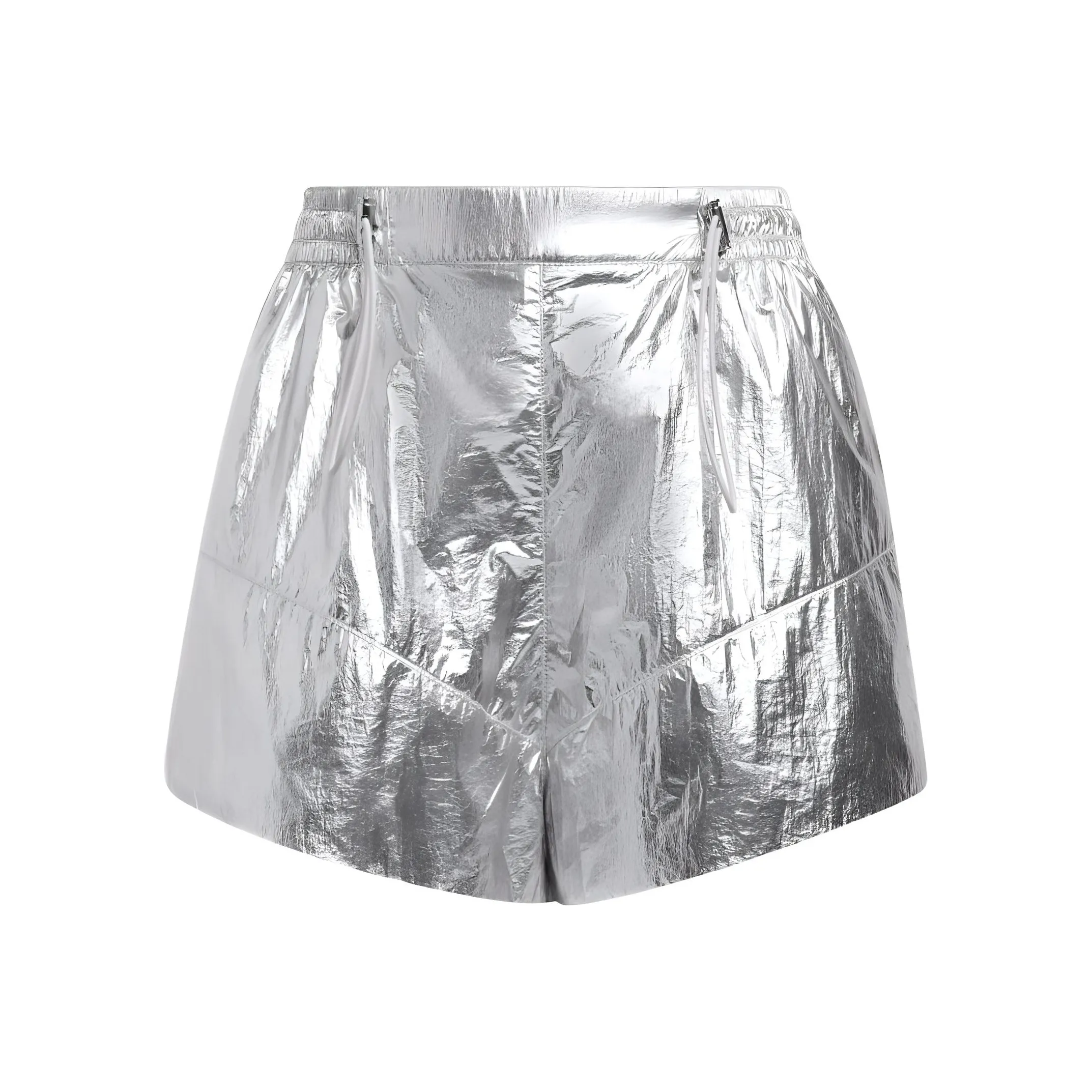 Adidas Повседневные шорты Женские Серебряные