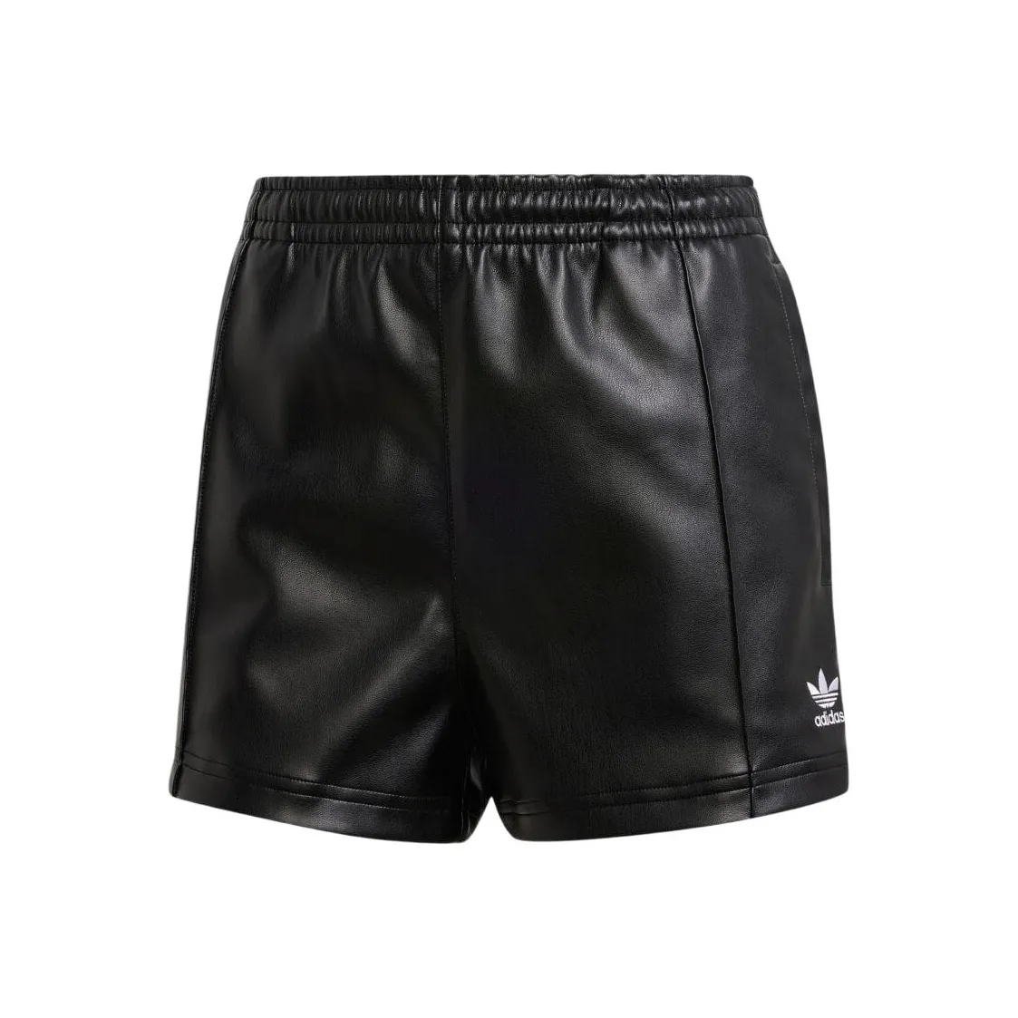adidas originals Adicolor Pleather Shorts Black
