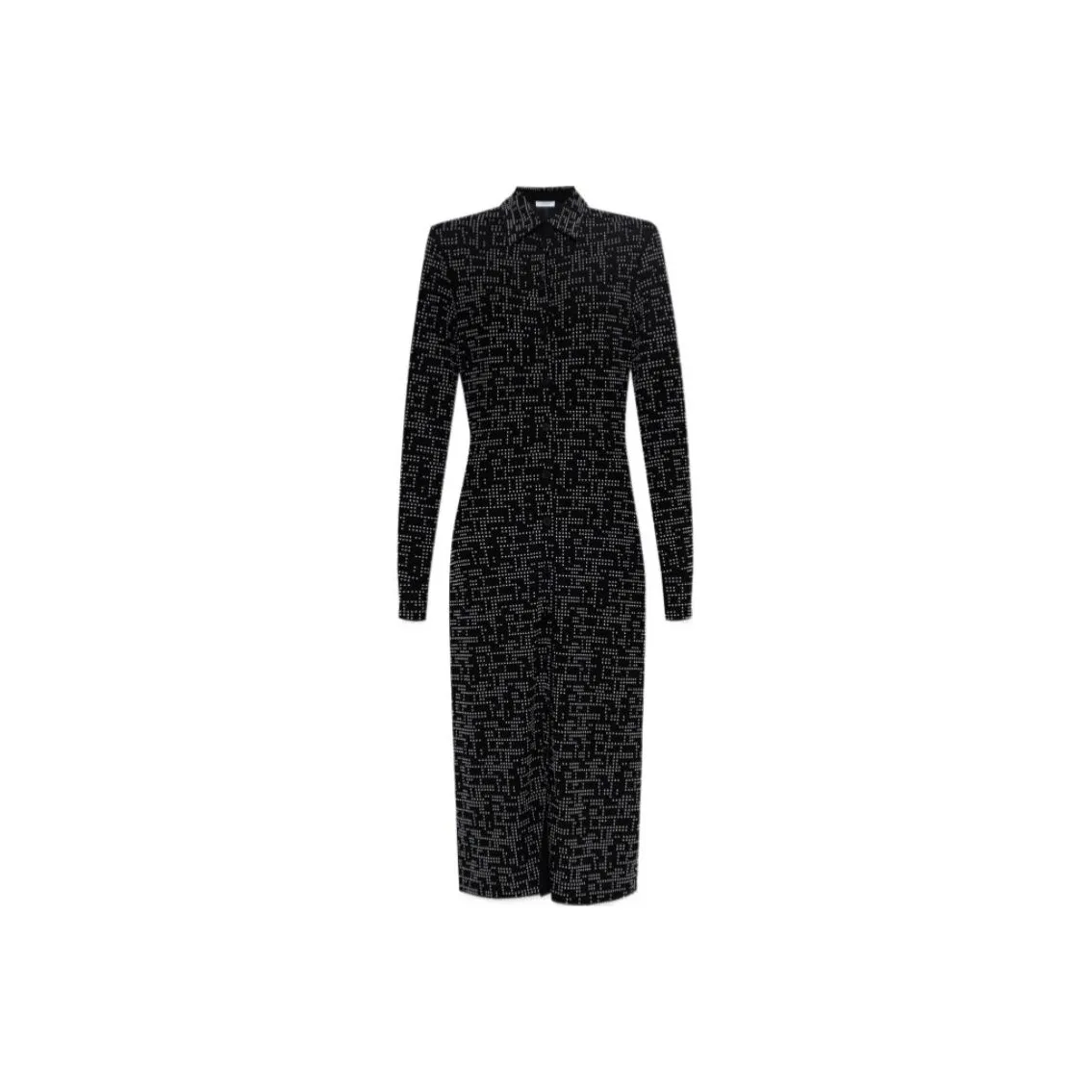 Ferragamo Long-Sleeved Dresses Women's Black