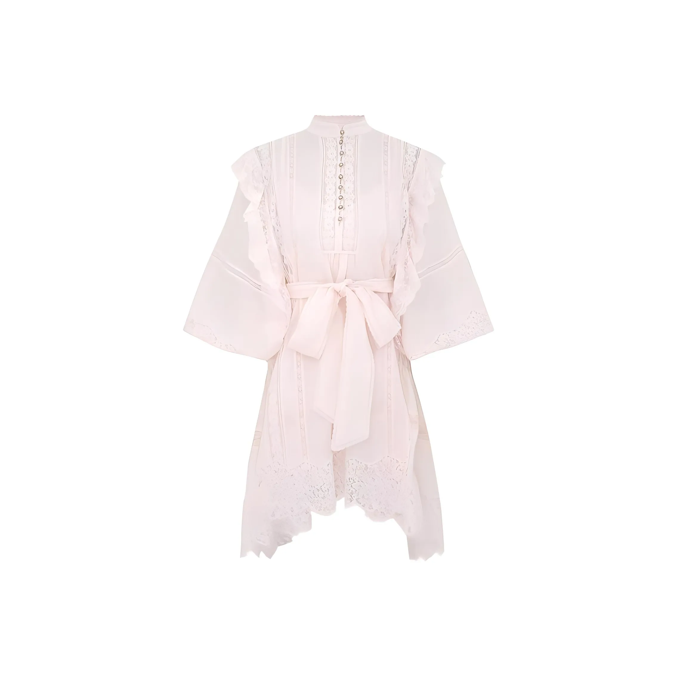 Zimmermann Crush Lace Billow Mini Dress