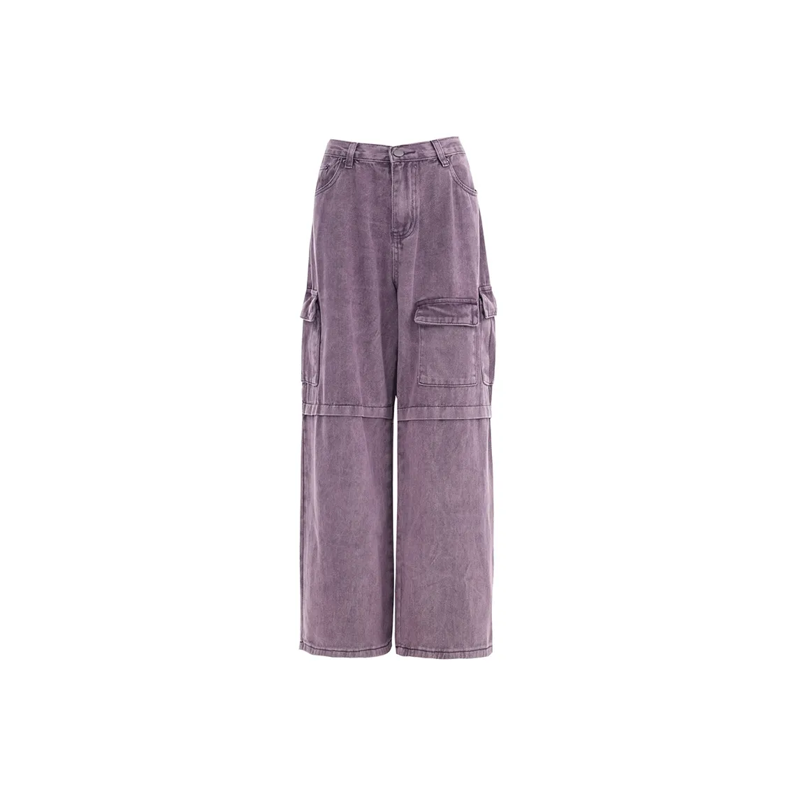 Брюки карго Kazakhstan женские фиолетовые Таро