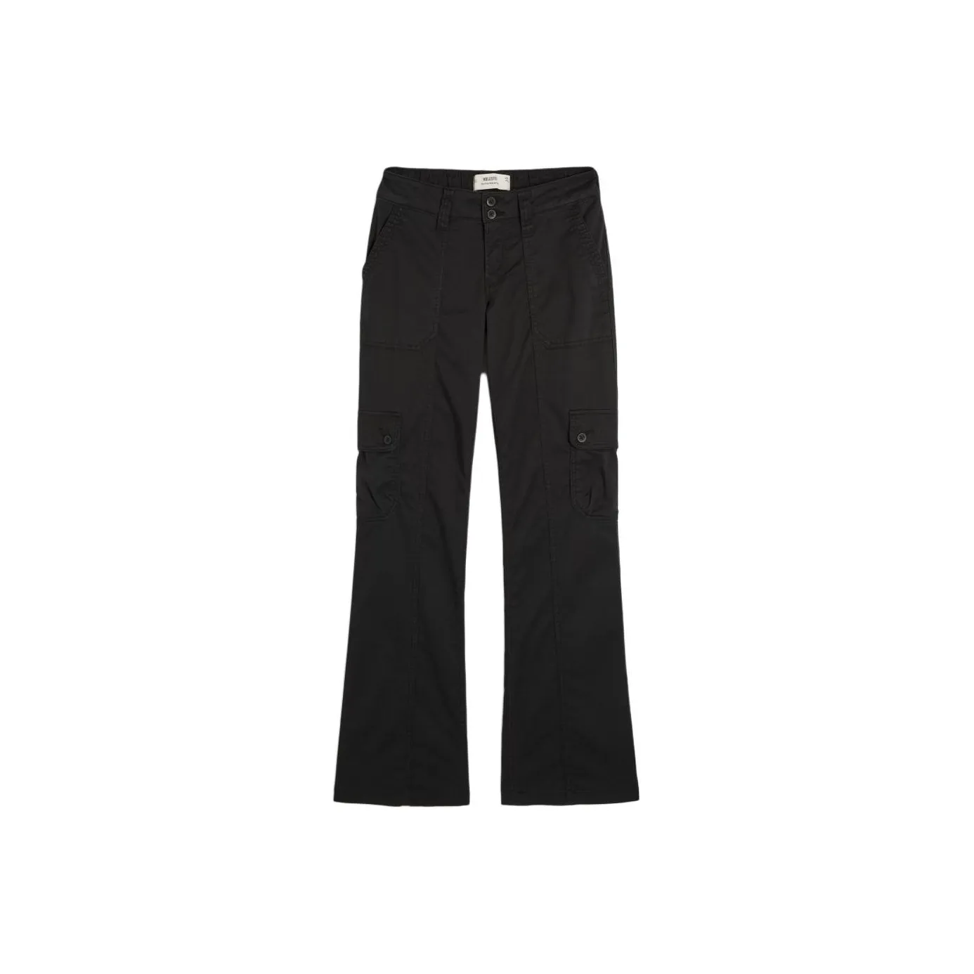 Hollister Карго Брюки Женские Черные